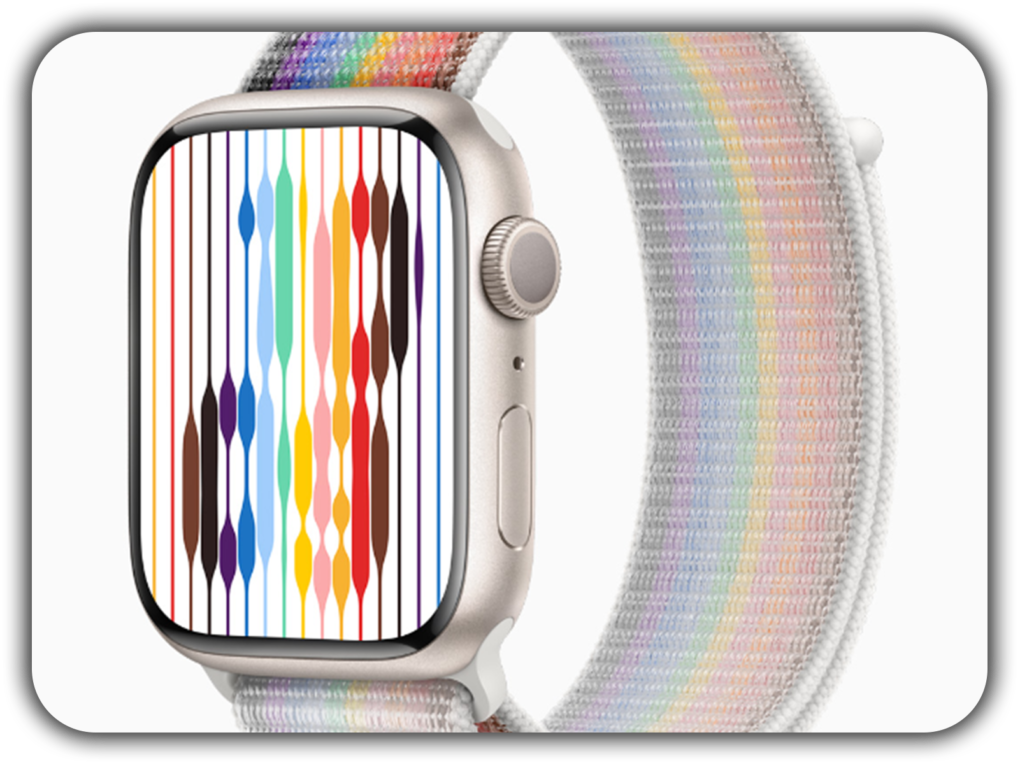 Představení nových řemínků Pride Edition pro Apple Watch