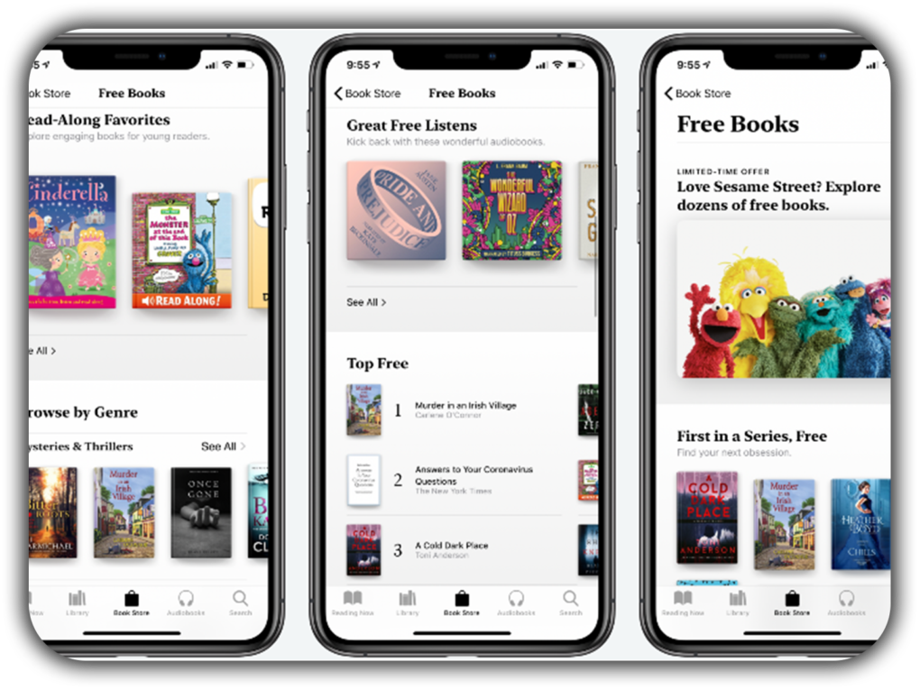 Apple Books spouští novou funkci audioknih s umělou inteligencí