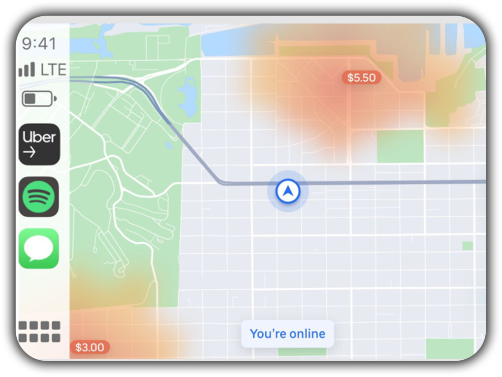Uber přináší do aplikace pro řidiče podporu CarPlay